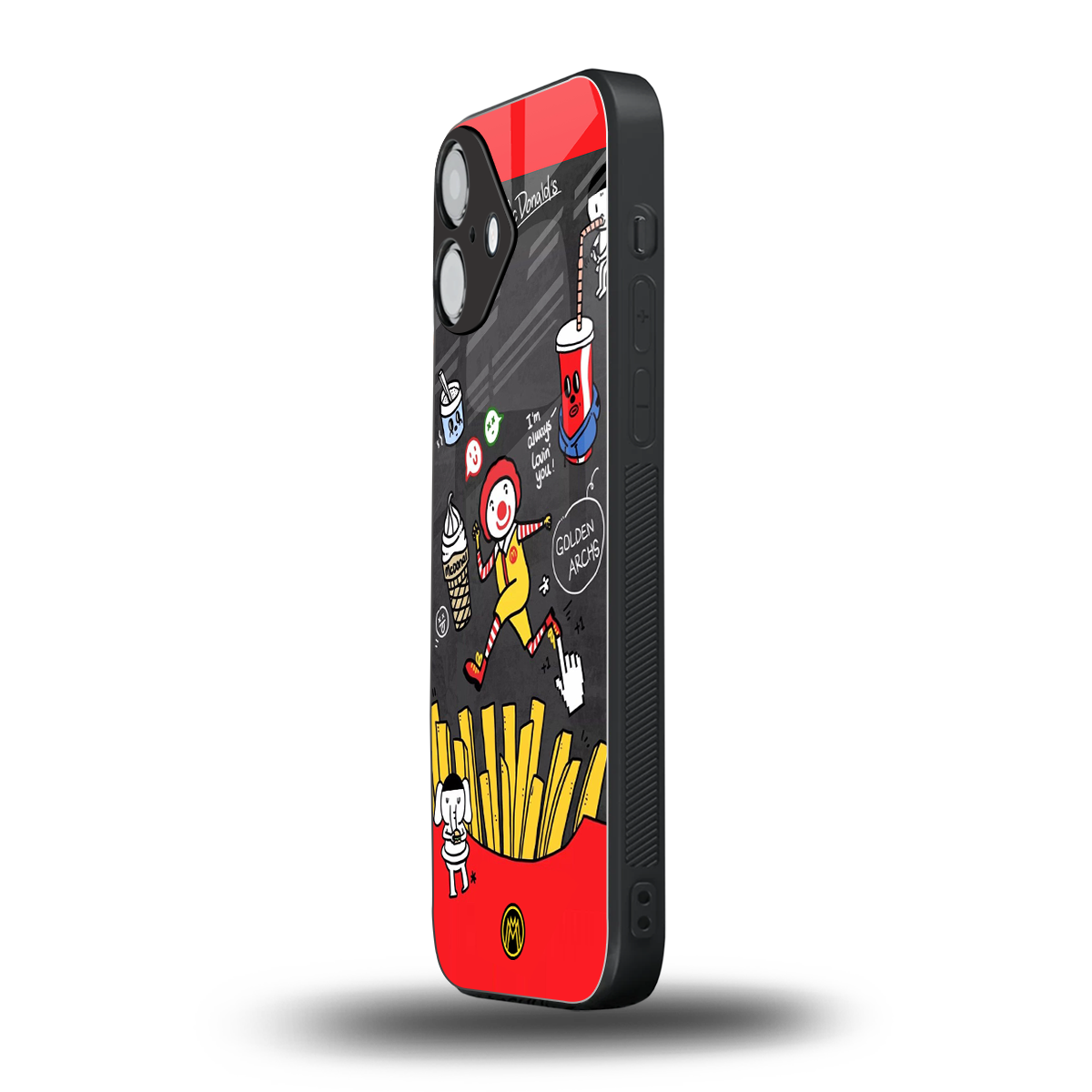 i'm always lovin' you back phone cover | glass case for iphone 16 plus