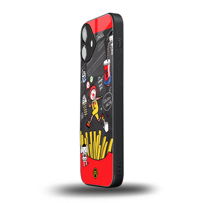 i'm always lovin' you back phone cover | glass case for iphone 16 plus