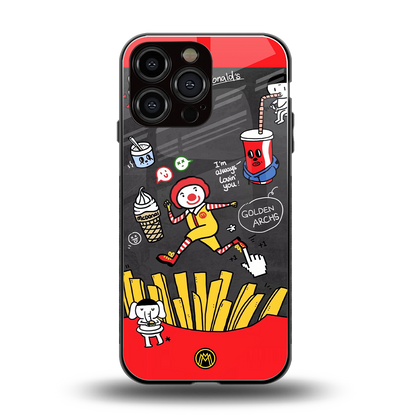 i'm always lovin' you back phone cover | glass case for iphone 16 pro max