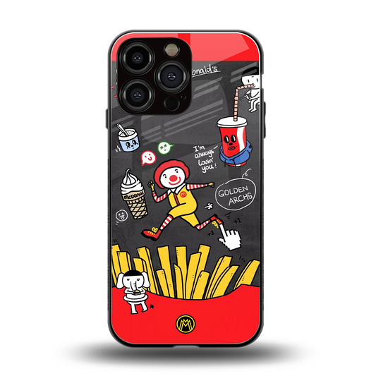 i'm always lovin' you back phone cover | glass case for iphone 16 pro max