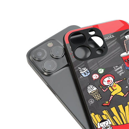 i'm always lovin' you back phone cover | glass case for iphone 16 pro max