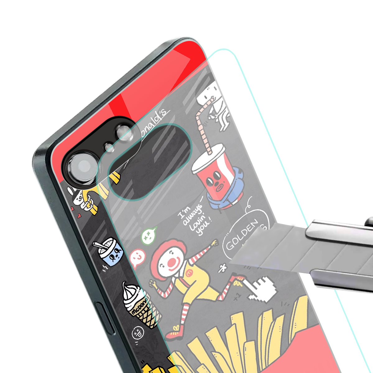 i'm always lovin' you back phone cover | glass case for iphone 16e