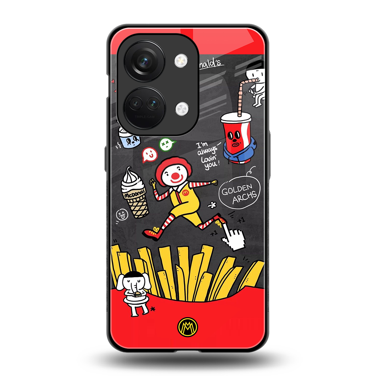 i'm always lovin' you back phone cover | glass case for oneplus nord 3