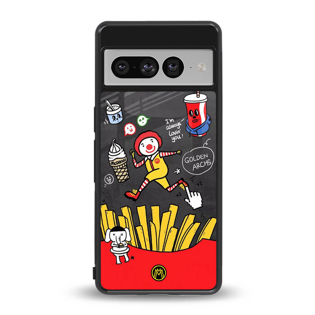 i'm always lovin' you back phone cover | glass case for google pixel 7 pro