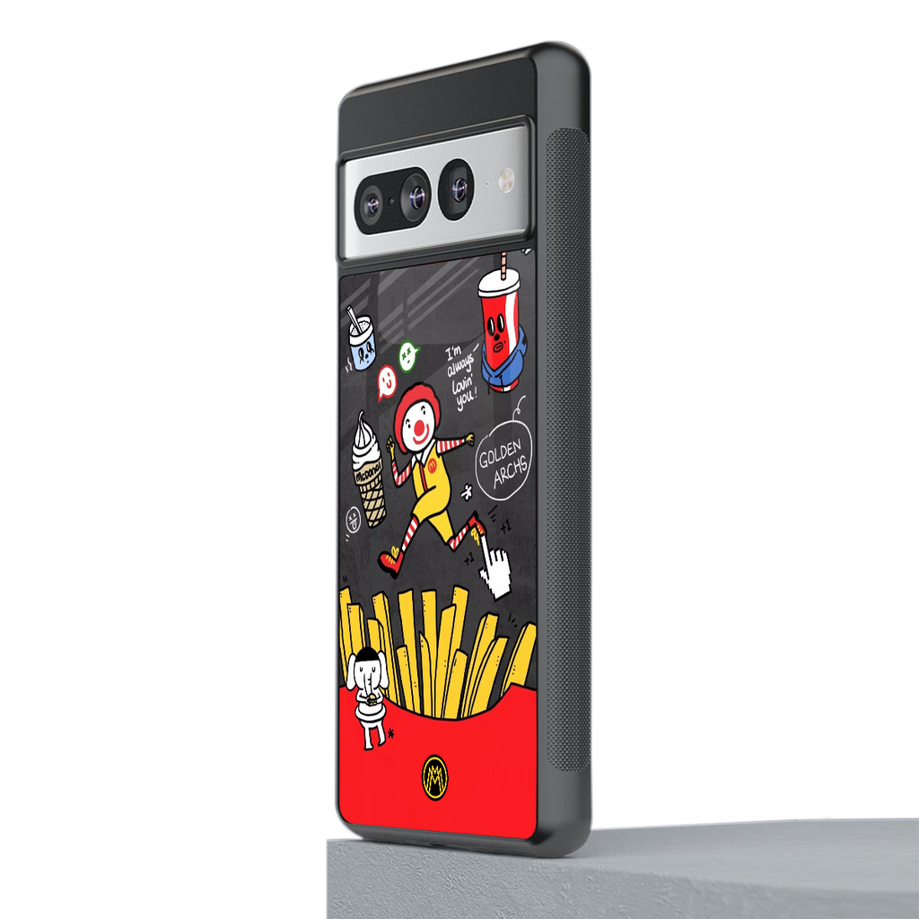 i'm always lovin' you back phone cover | glass case for google pixel 7 pro