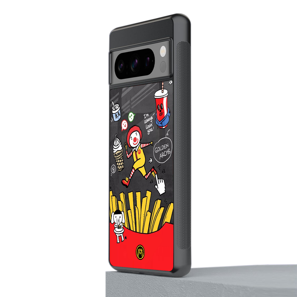 i'm always lovin' you back phone cover | glass case for google pixel 8 pro