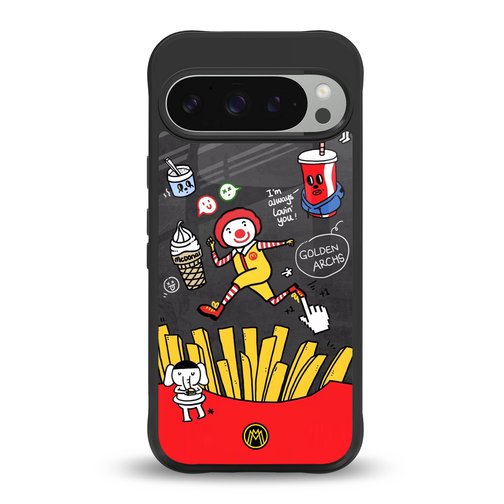 i'm always lovin' you back phone cover | glass case for google pixel 9 pro