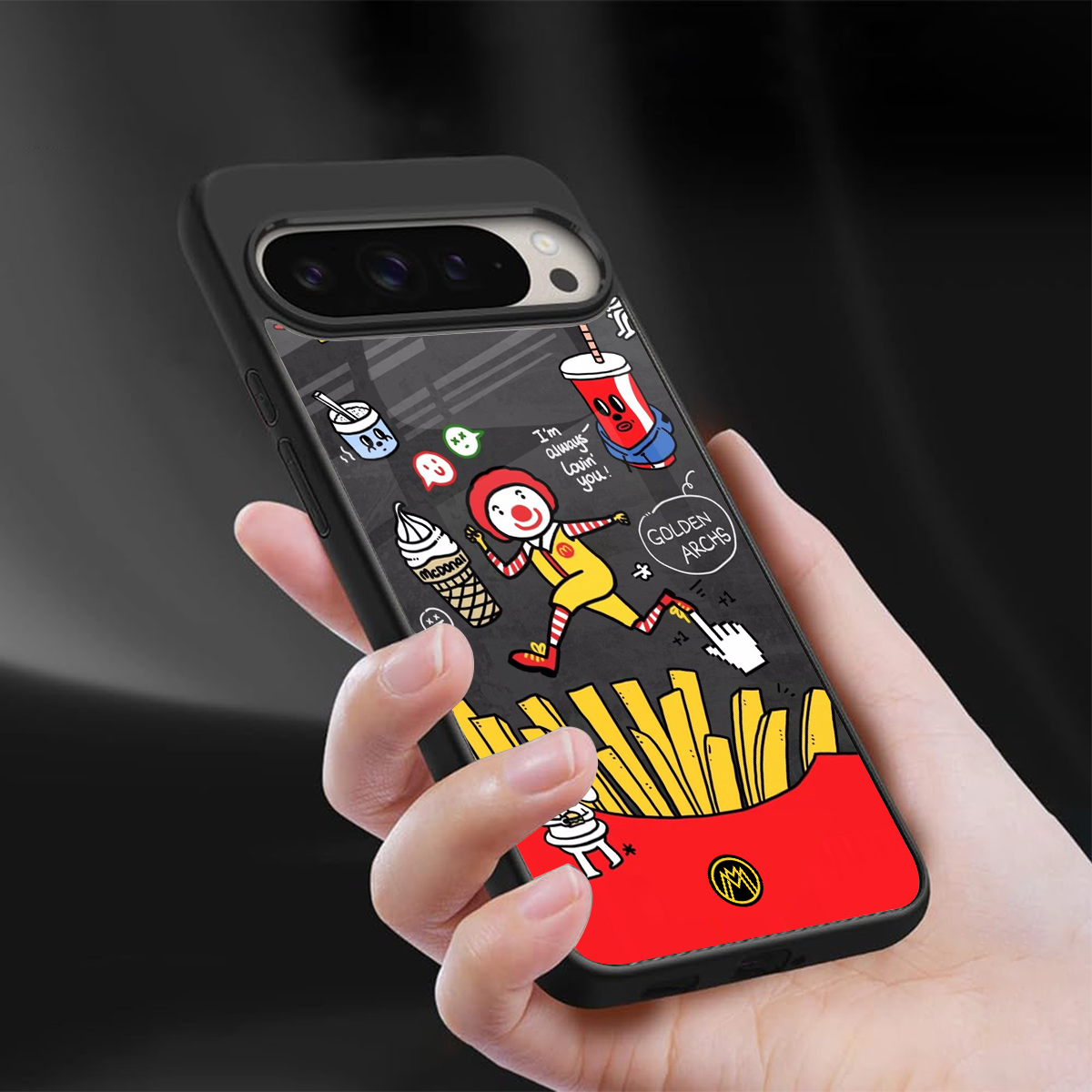 i'm always lovin' you back phone cover | glass case for google pixel 9 pro