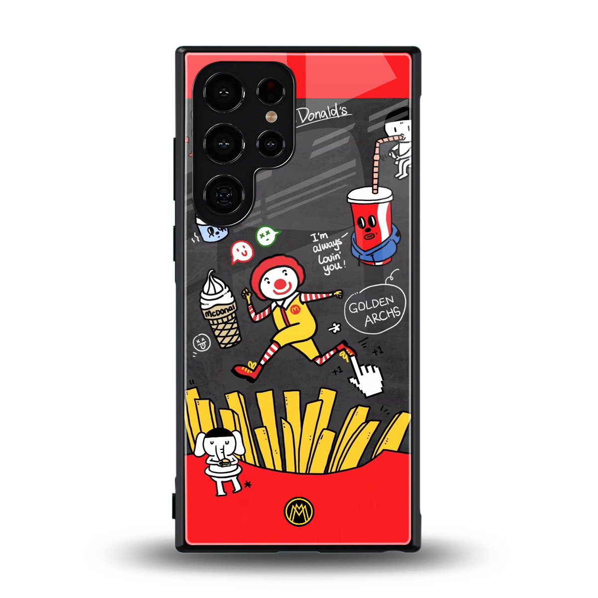i'm always lovin' you back phone cover | glass case for samsung galaxy s24 ultra