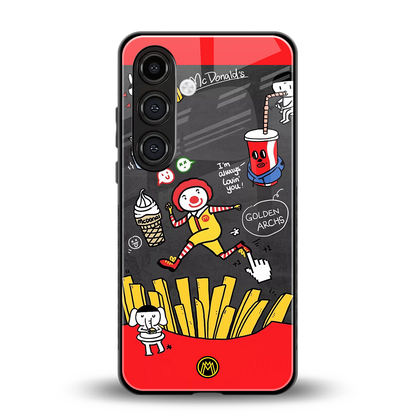 i'm always lovin' you back phone cover | glass case for samsung galaxy s24 fe