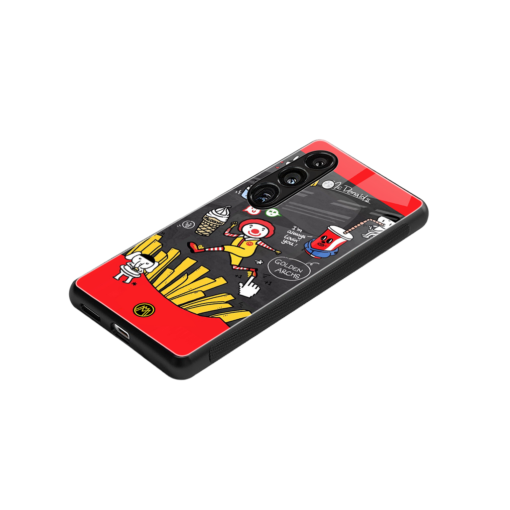 i'm always lovin' you back phone cover | glass case for samsung galaxy s25 plus