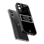 i'm dope in real life black glass back phone cover | glass case for oneplus nord ce 4 lite