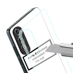 i'm not interested white back phone cover | glass case for oneplus nord ce 4