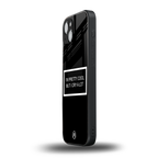 i'm pretty cool black edition back phone cover | glass case for iphone 15