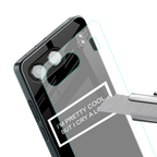 i'm pretty cool black edition back phone cover | glass case for oneplus nord 4