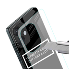 i'm pretty cool black edition back phone cover | glass case for oneplus nord ce 3