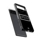 i'm pretty cool black edition back phone cover | glass case for Google Pixel 6A