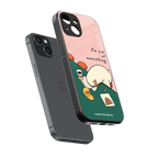 i'm sick of everything back phone cover | glass case for iphone 13 mini