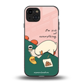 i'm sick of everything back phone cover | glass case for iphone 15