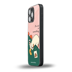 i'm sick of everything back phone cover | glass case for iphone 16 pro max