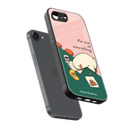 i'm sick of everything back phone cover | glass case for iphone 16e