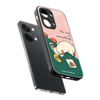 i'm sick of everything back phone cover | glass case for oneplus nord 3