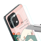 i'm sick of everything back phone cover | glass case for oneplus nord 3