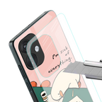i'm sick of everything back phone cover | glass case for oneplus nord ce 3