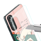 i'm sick of everything back phone cover | glass case for oneplus nord ce 4