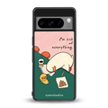 i'm sick of everything back phone cover | glass case for google pixel 8 pro