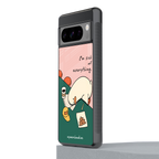 i'm sick of everything back phone cover | glass case for google pixel 8 pro