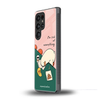 i'm sick of everything back phone cover | glass case for samsung galaxy s25 ultra