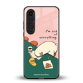 i'm sick of everything back phone cover | glass case for samsung galaxy s24
