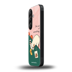i'm sick of everything back phone cover | glass case for samsung galaxy s24