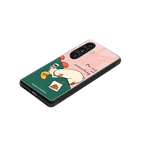 i'm sick of everything back phone cover | glass case for samsung galaxy s24