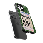 i'm vegan back phone cover | glass case for iphone 13 pro
