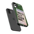 i'm vegan back phone cover | glass case for iphone 16 plus
