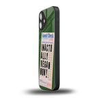 i'm vegan back phone cover | glass case for iphone 16 plus