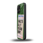 i'm vegan back phone cover | glass case for nothing phone 1