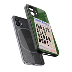 i'm vegan back phone cover | glass case for nothing phone 2