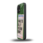 i'm vegan back phone cover | glass case for nothing phone 2