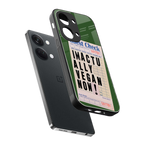 i'm vegan back phone cover | glass case for oneplus nord 3