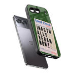 i'm vegan back phone cover | glass case for oneplus nord 4