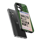 i'm vegan back phone cover | glass case for oneplus nord ce 3