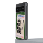 i'm vegan back phone cover | glass case for google pixel 6 pro