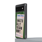 i'm vegan back phone cover | glass case for Google Pixel 6A