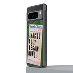 i'm vegan back phone cover | glass case for google pixel 8 pro