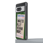i'm vegan back phone cover | glass case for Google Pixel 8