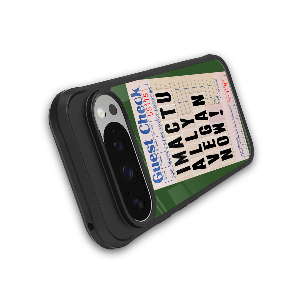 i'm vegan back phone cover | glass case for google pixel 9 pro xl