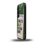 i'm vegan back phone cover | glass case for samsung galaxy s24